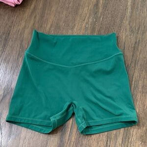 Acta Green Women's Athletic Shorts